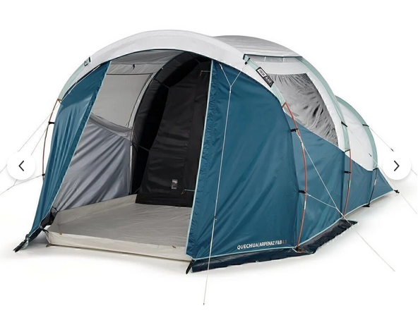 Quechua 4 Kişilik Kamp Çadırı - 1 Odalı - Arpenaz 4.1 Fresh & Black